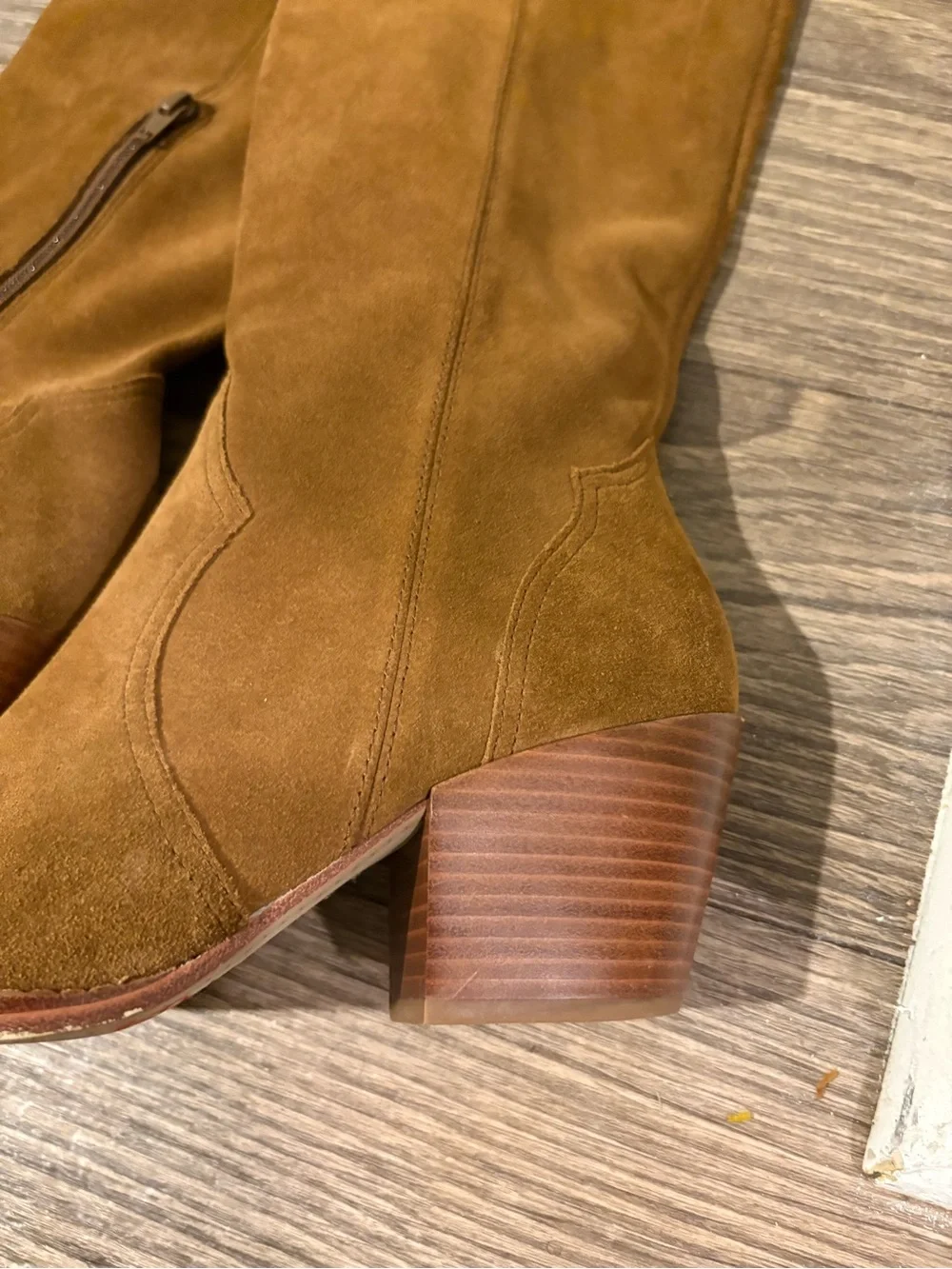 Michael Kors Suede Over-the-Knee Boots Brown Size 9M